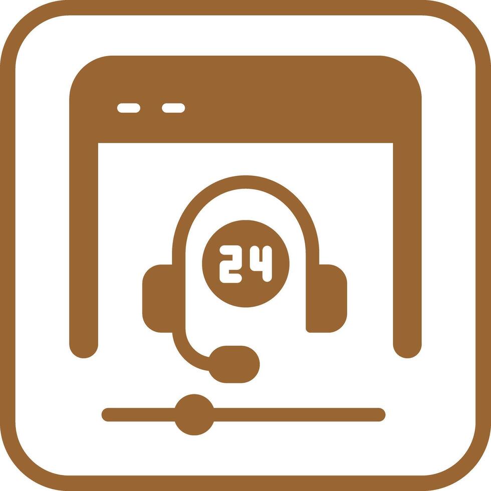 Support Forum Icon Design vector