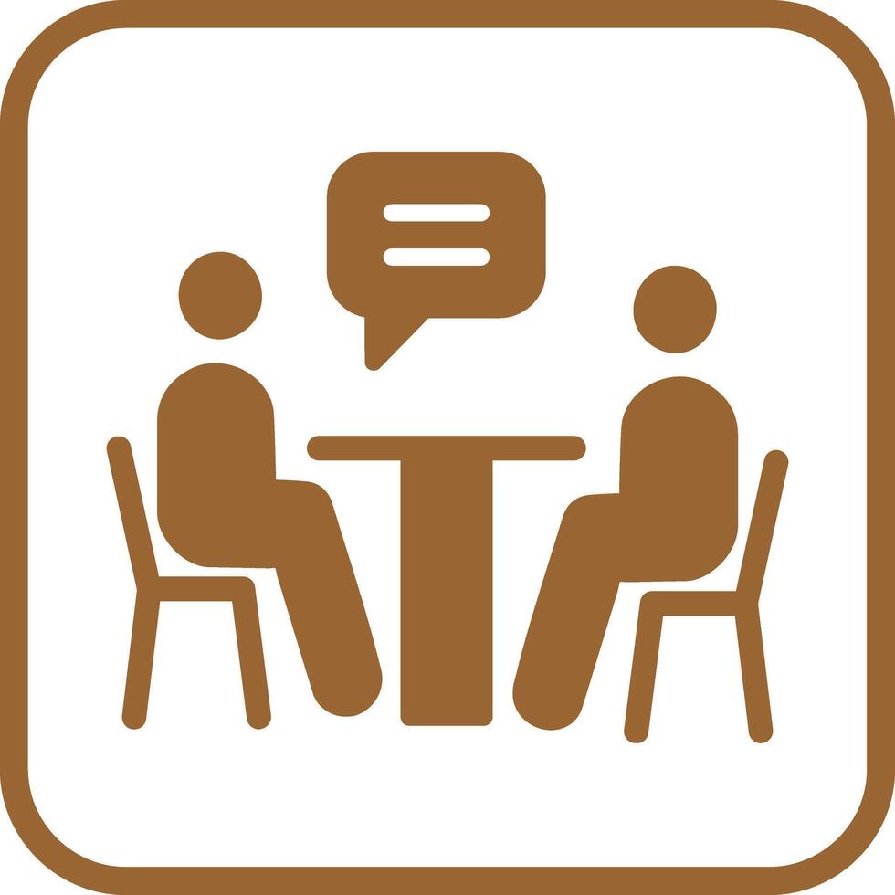 News Interview Icon Design vector