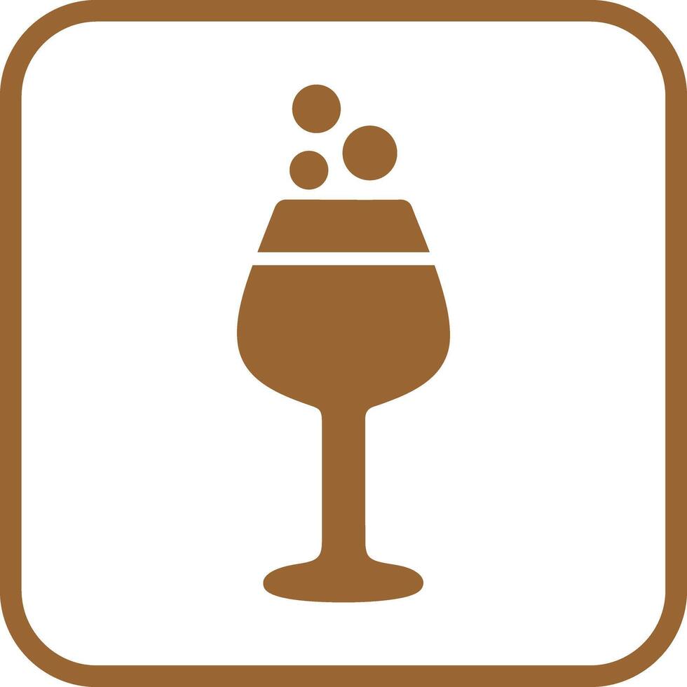 Wine Tumbler Icon Design vector