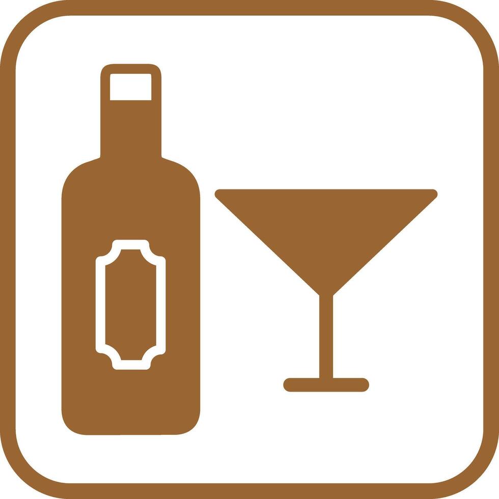 Wine Vine Icon Design vector
