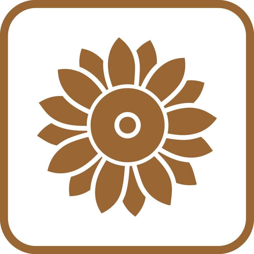Floral Arrangement Icon Design vector