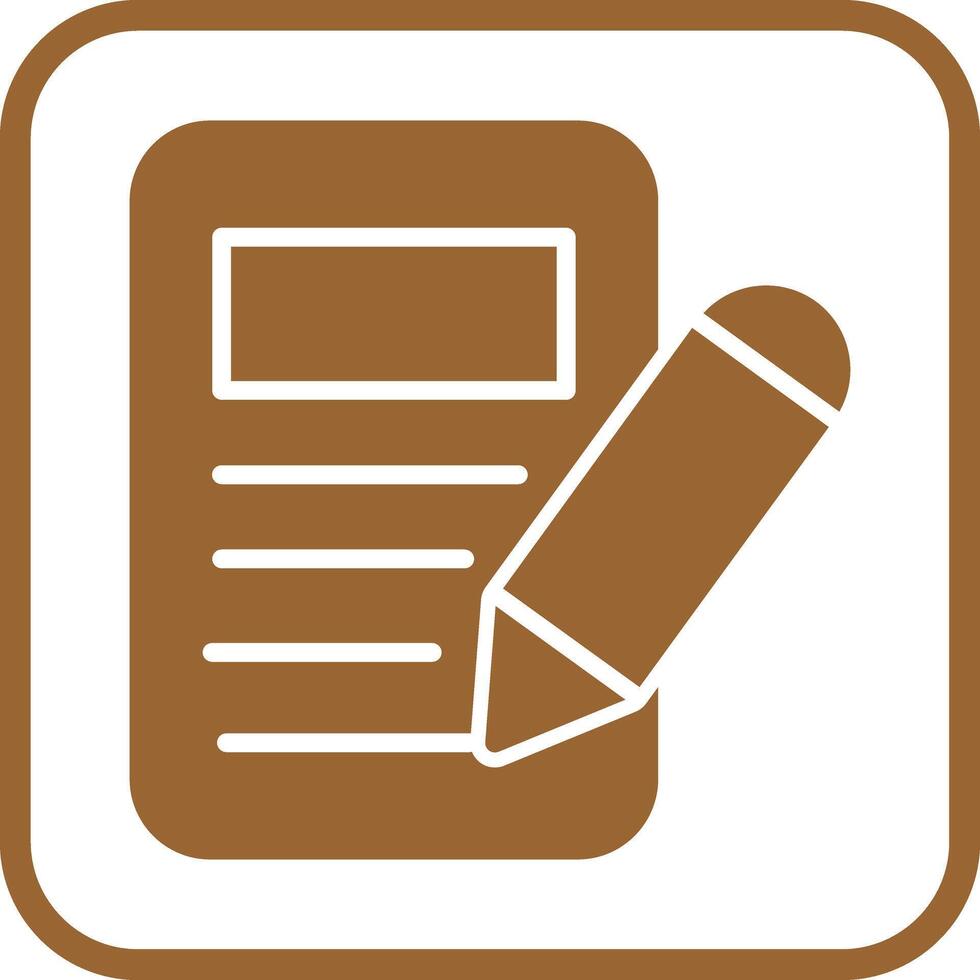 Copywriting Icon Design vector