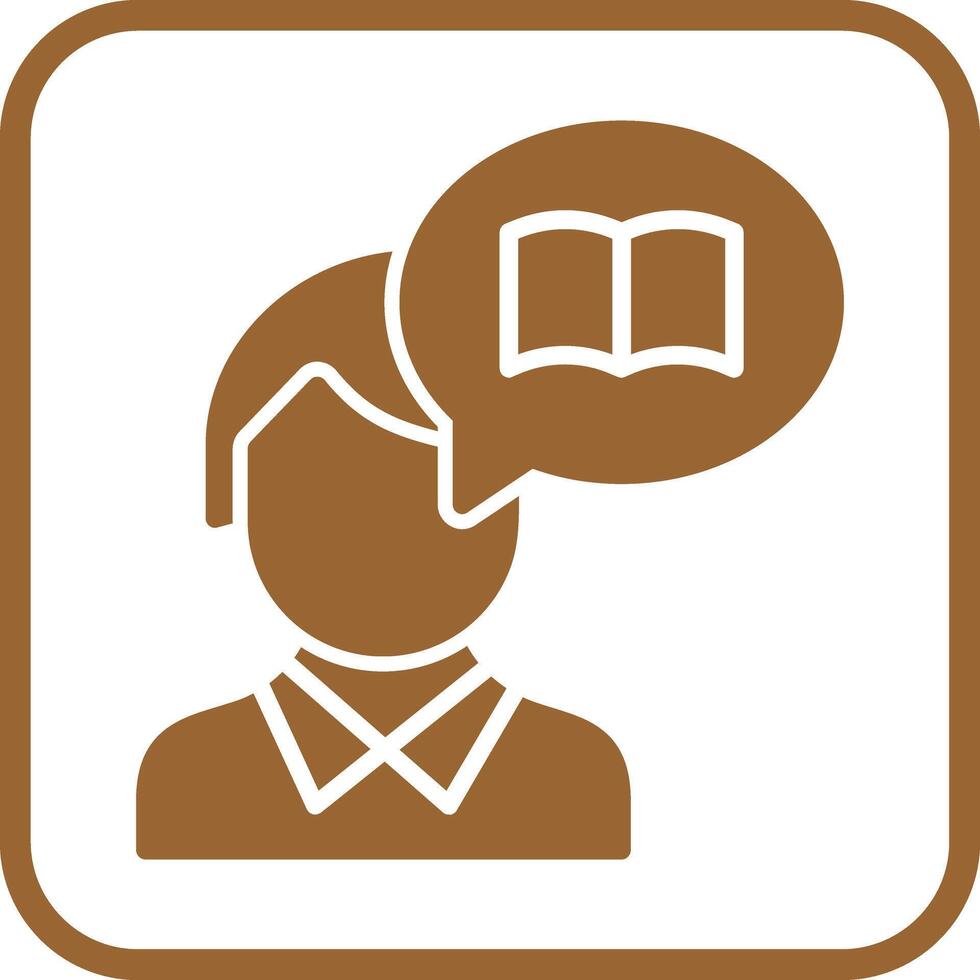 Storytelling Icon Design vector