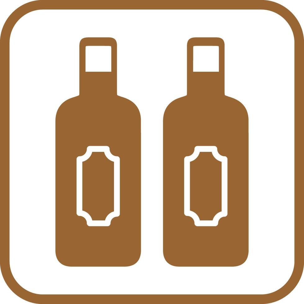 Wine Pairing Icon Design vector