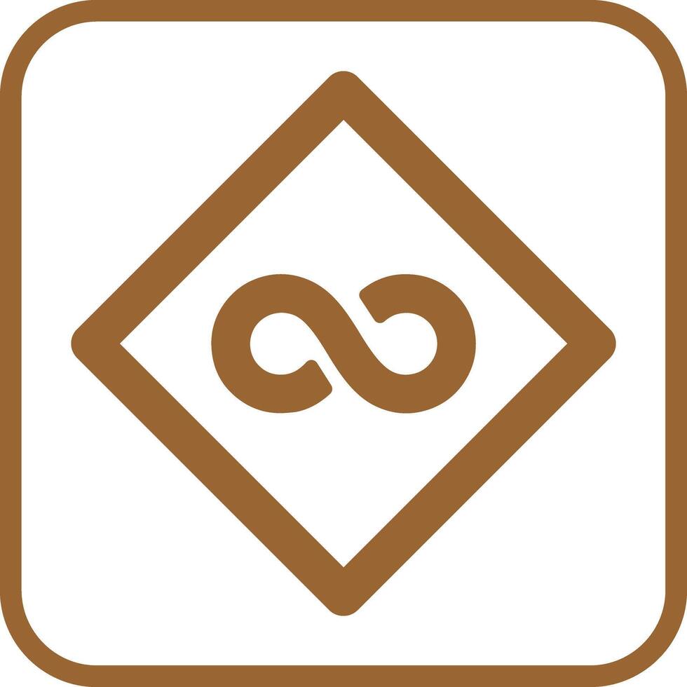 Infinity Sign Icon Design vector