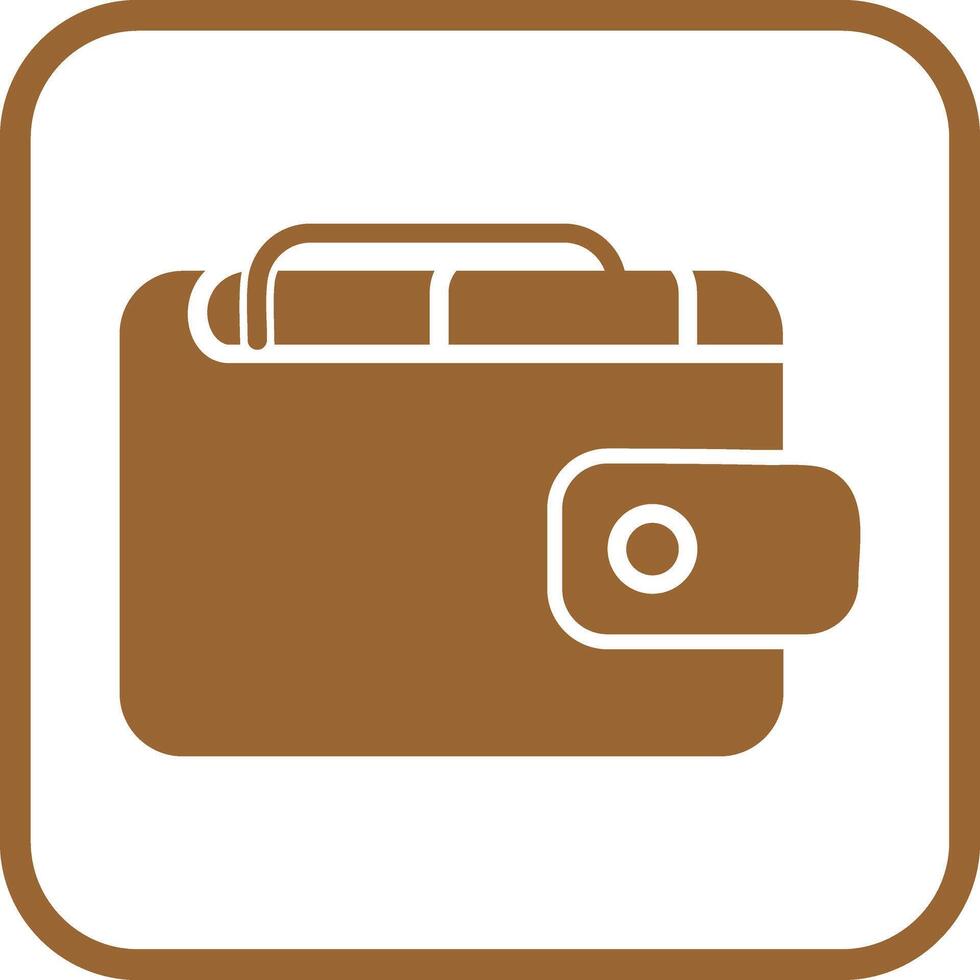 Wallet Icon Design vector