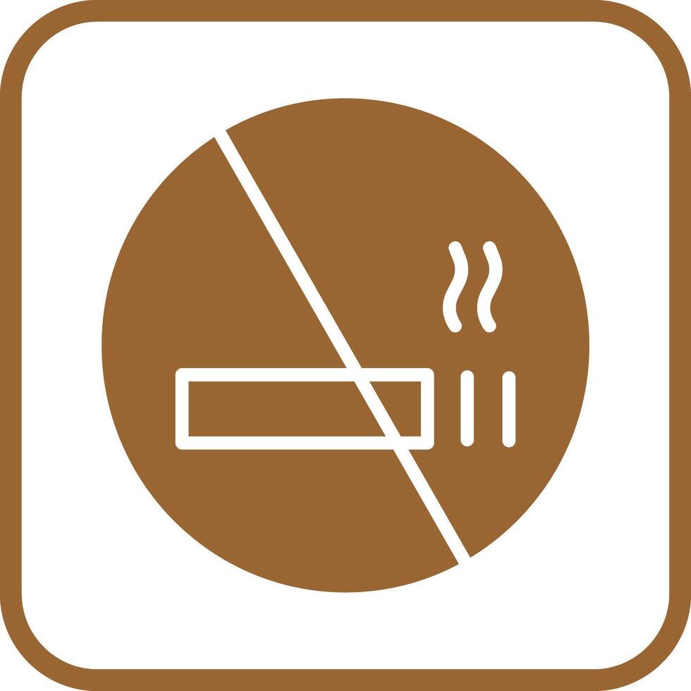 No Smoking Sign Icon Design vector