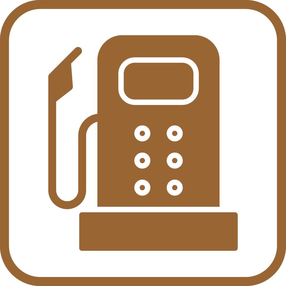 Fuel Pump Icon Design vector