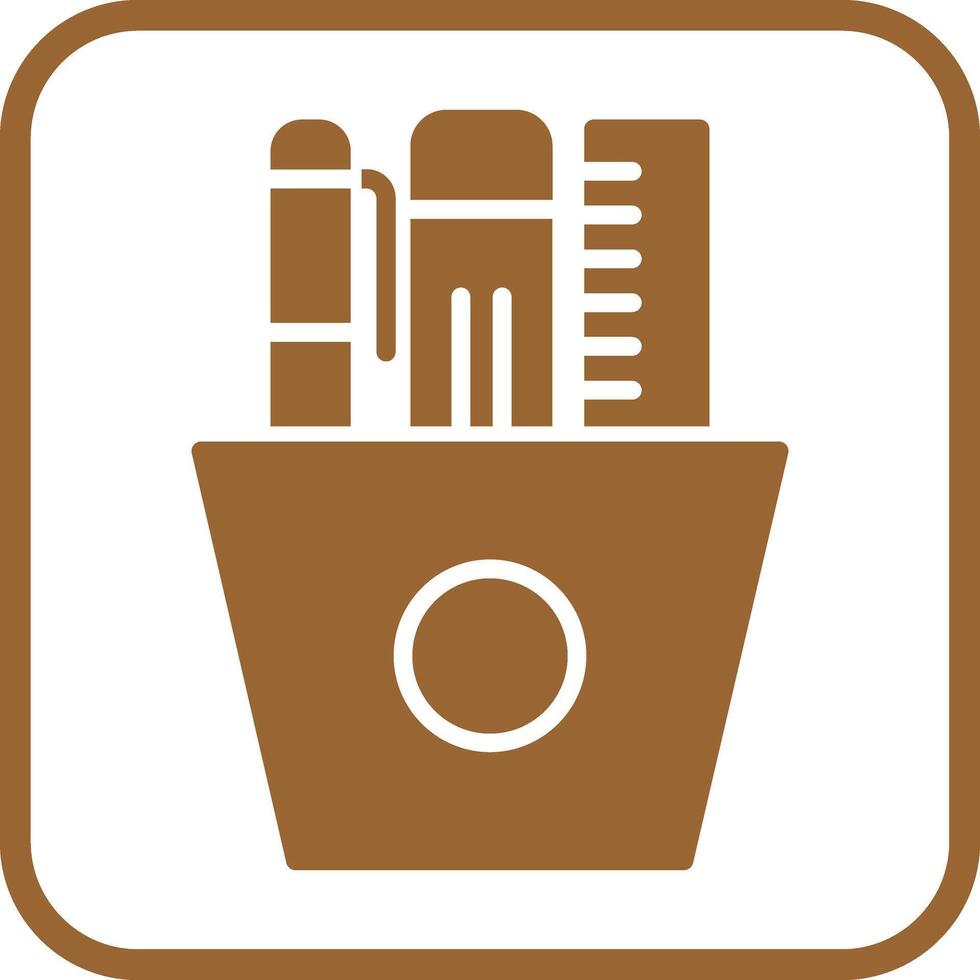 Stationery Icon Design vector