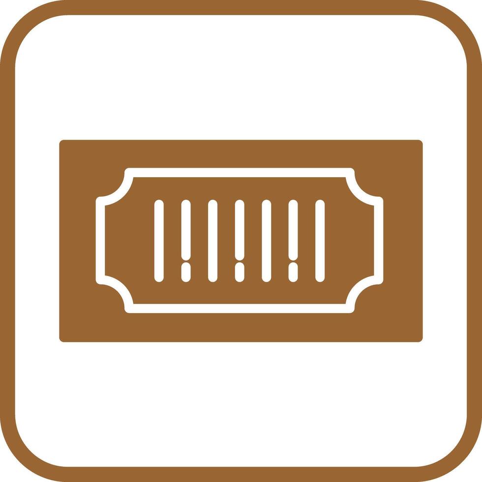 Barcode Price Icon Design vector