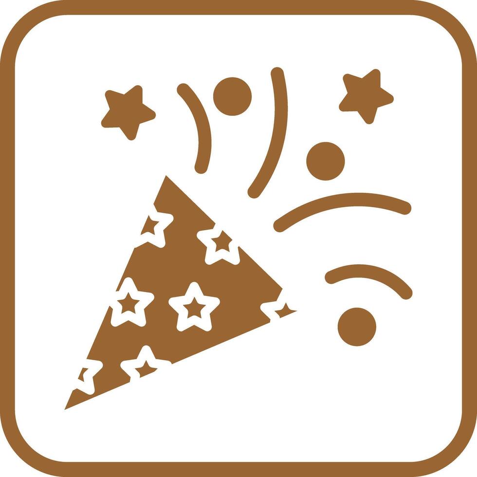 Surprise Party Icon Design vector