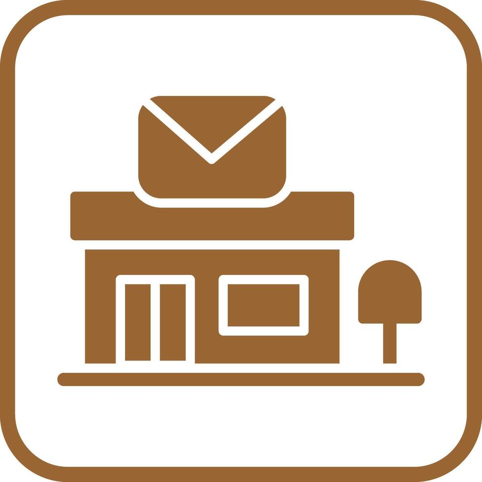 Post Office Icon Design vector