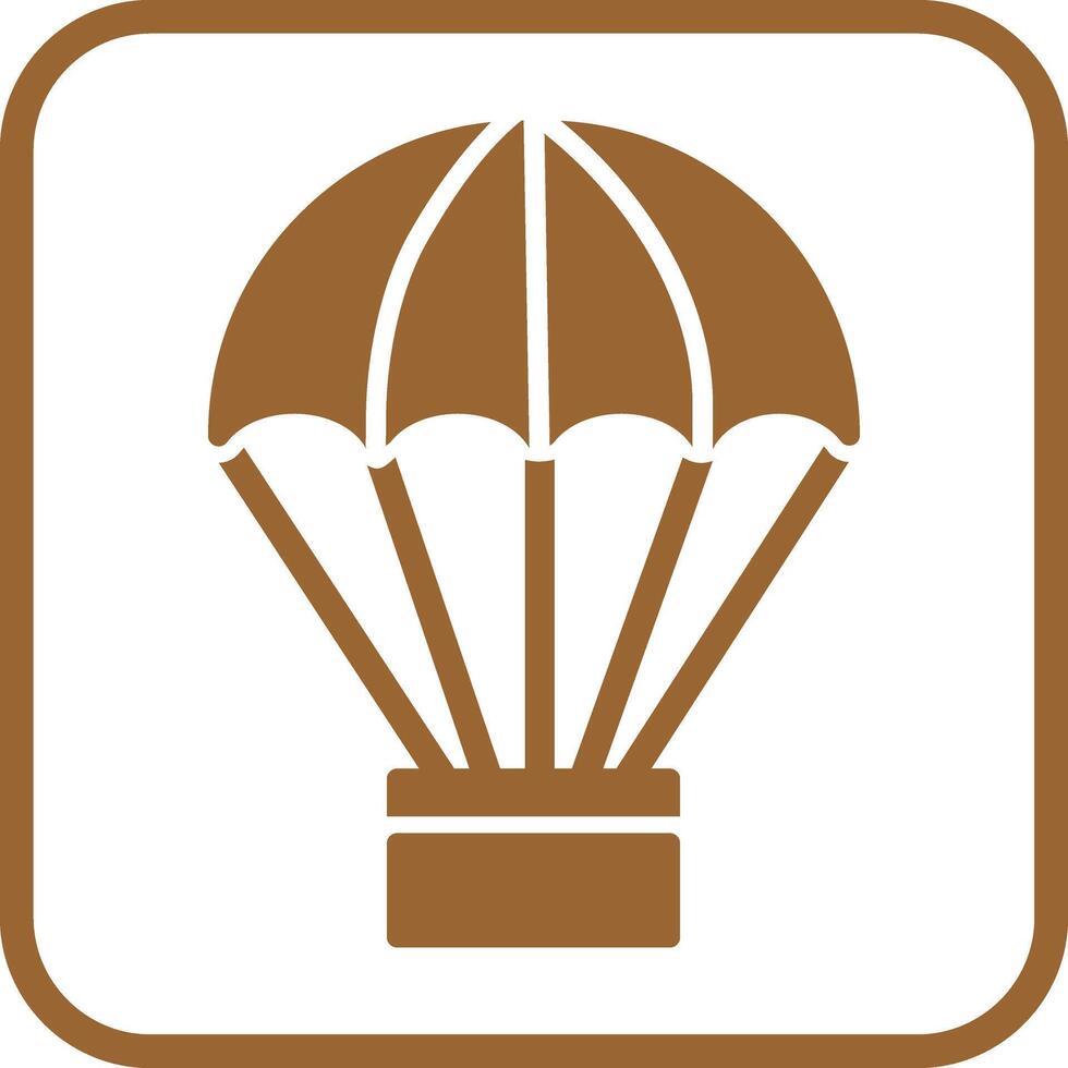 Hot Air Balloon Icon Design vector