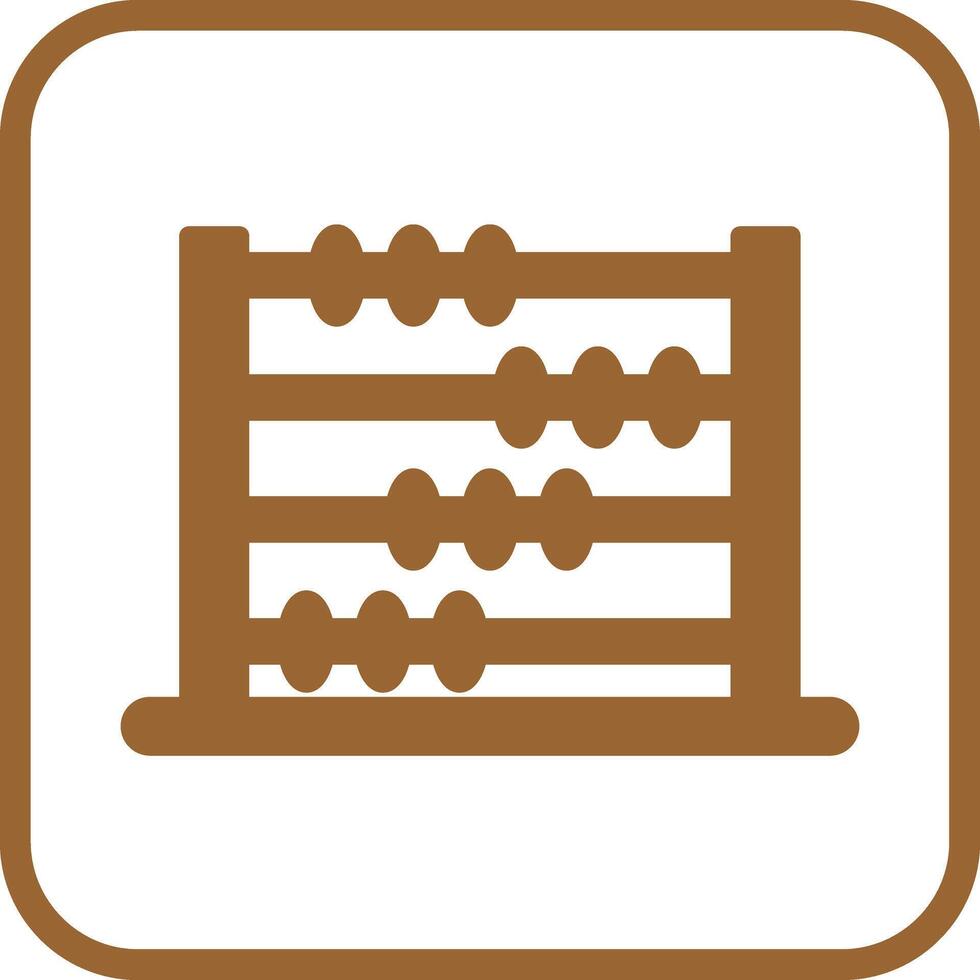 Abacus Icon Design vector