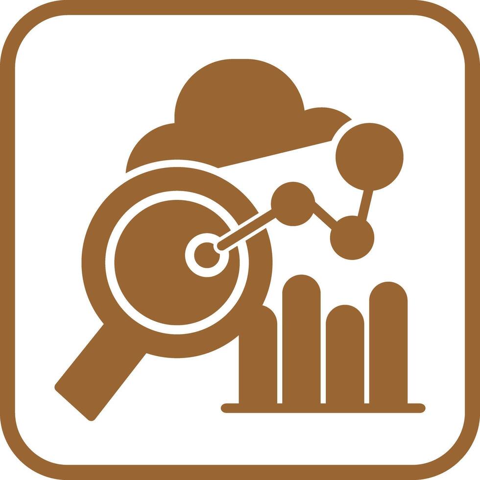 Workforce Analytics Icon Design vector