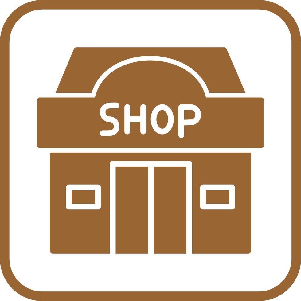 Store Icon Design vector