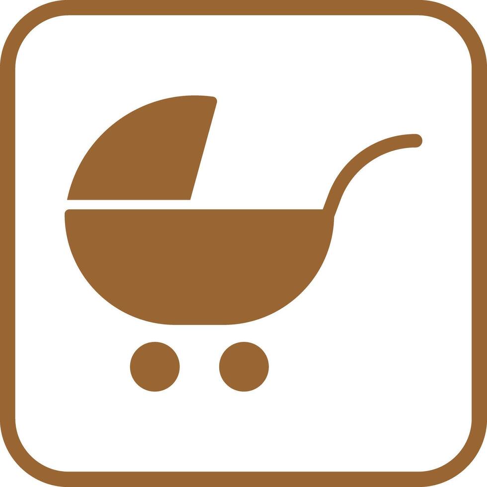 Baby Carriers Icon Design vector