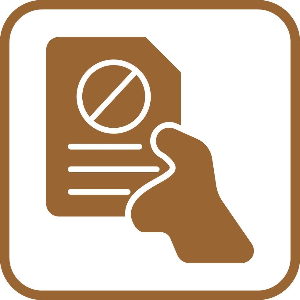 Resignation Icon Design vector