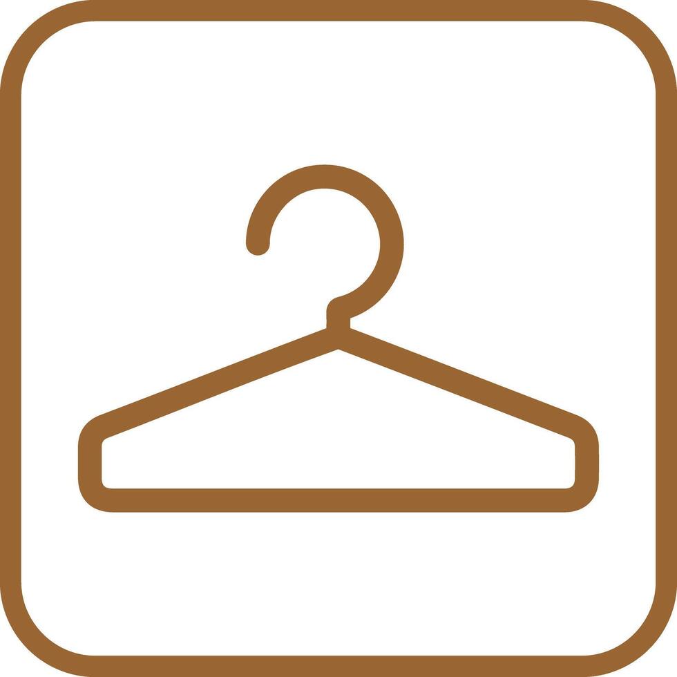 Cute Hangers Icon Design vector