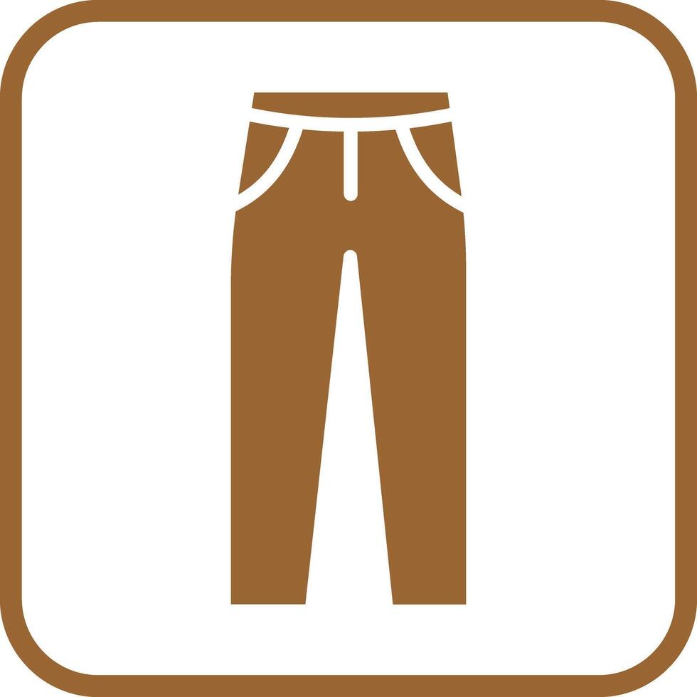 Pants Icon Design vector
