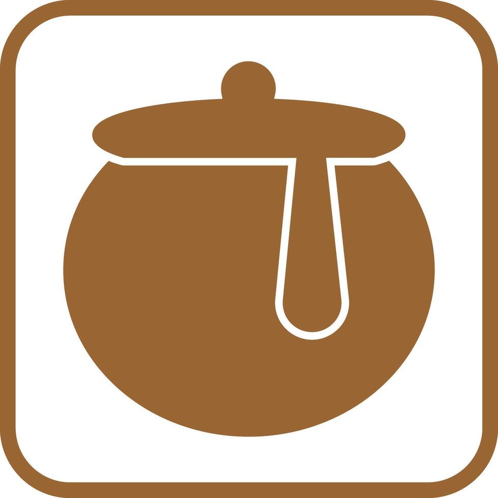 Honey Pot Icon Design vector