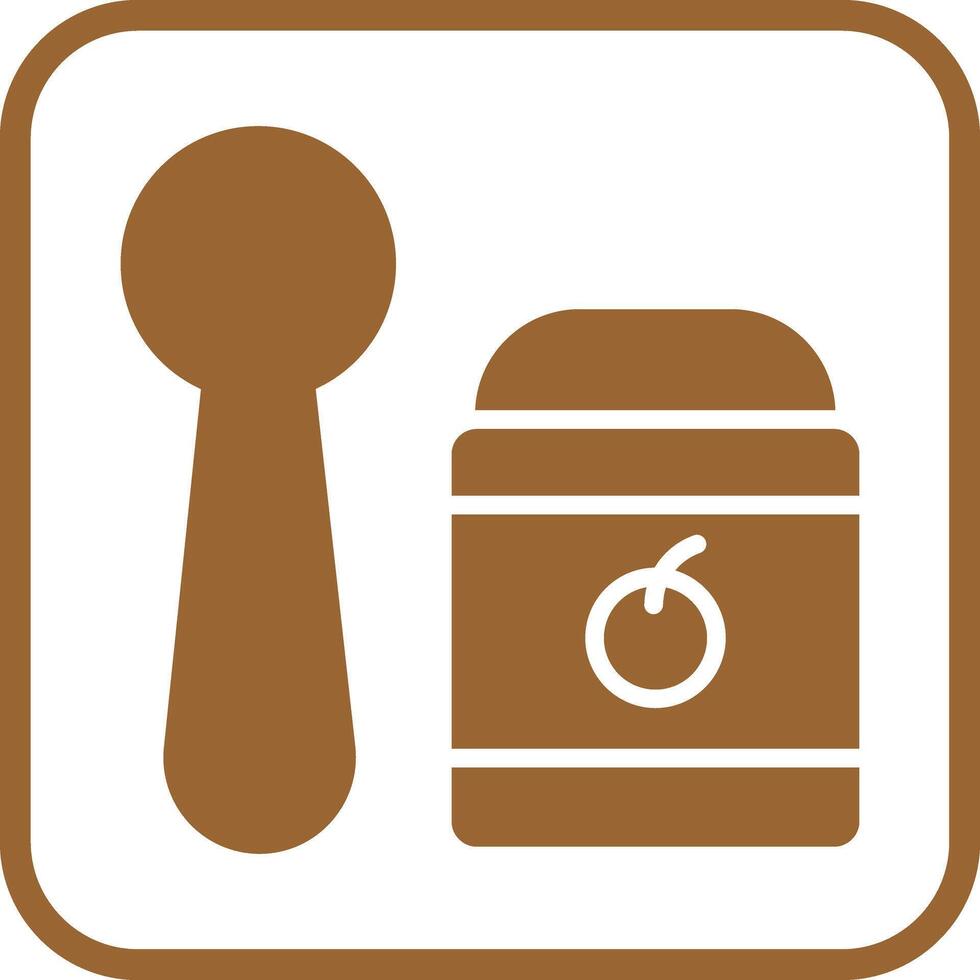 Feeding Spoons Icon Design vector