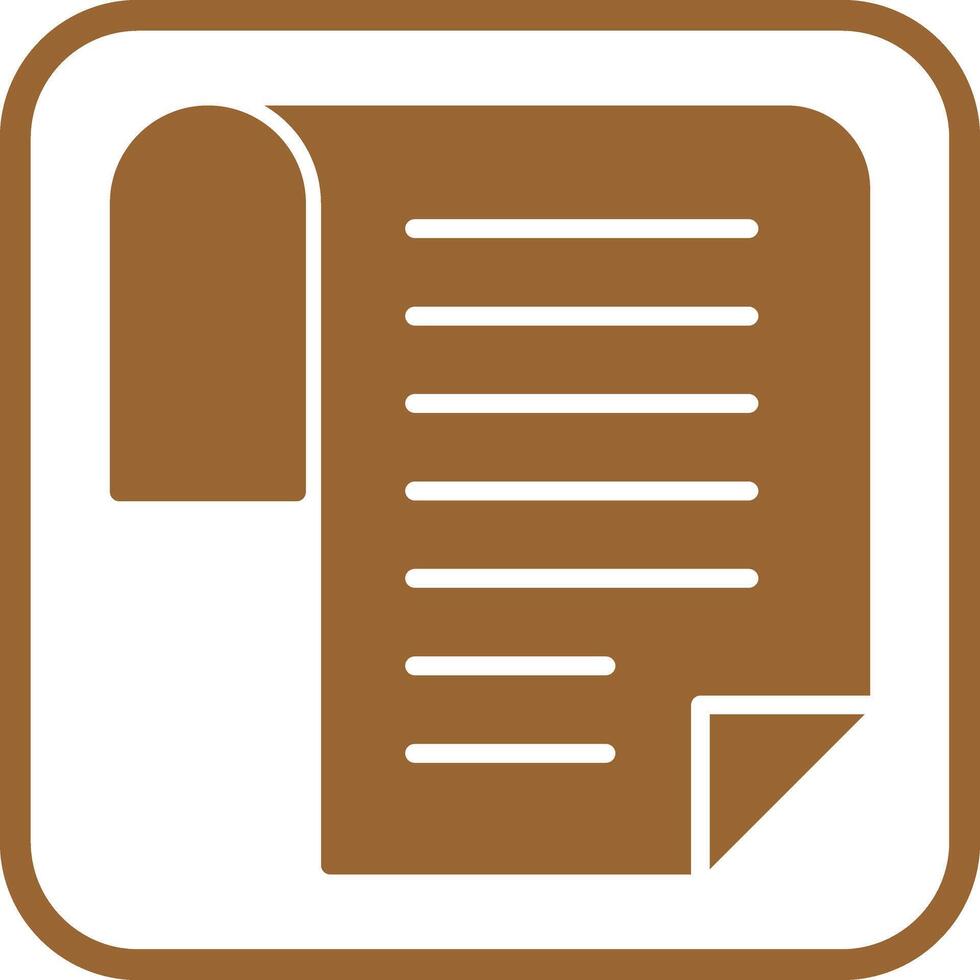 Document Icon Design vector