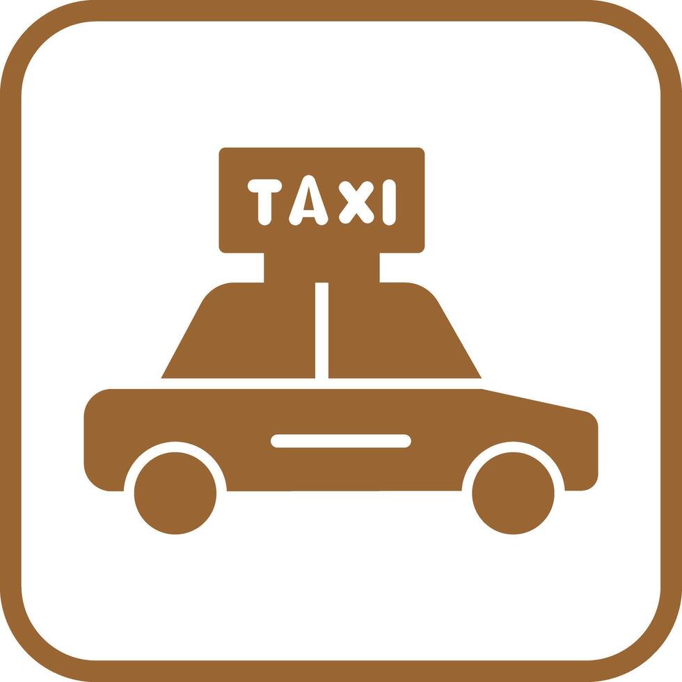 Taxi Icon Design vector