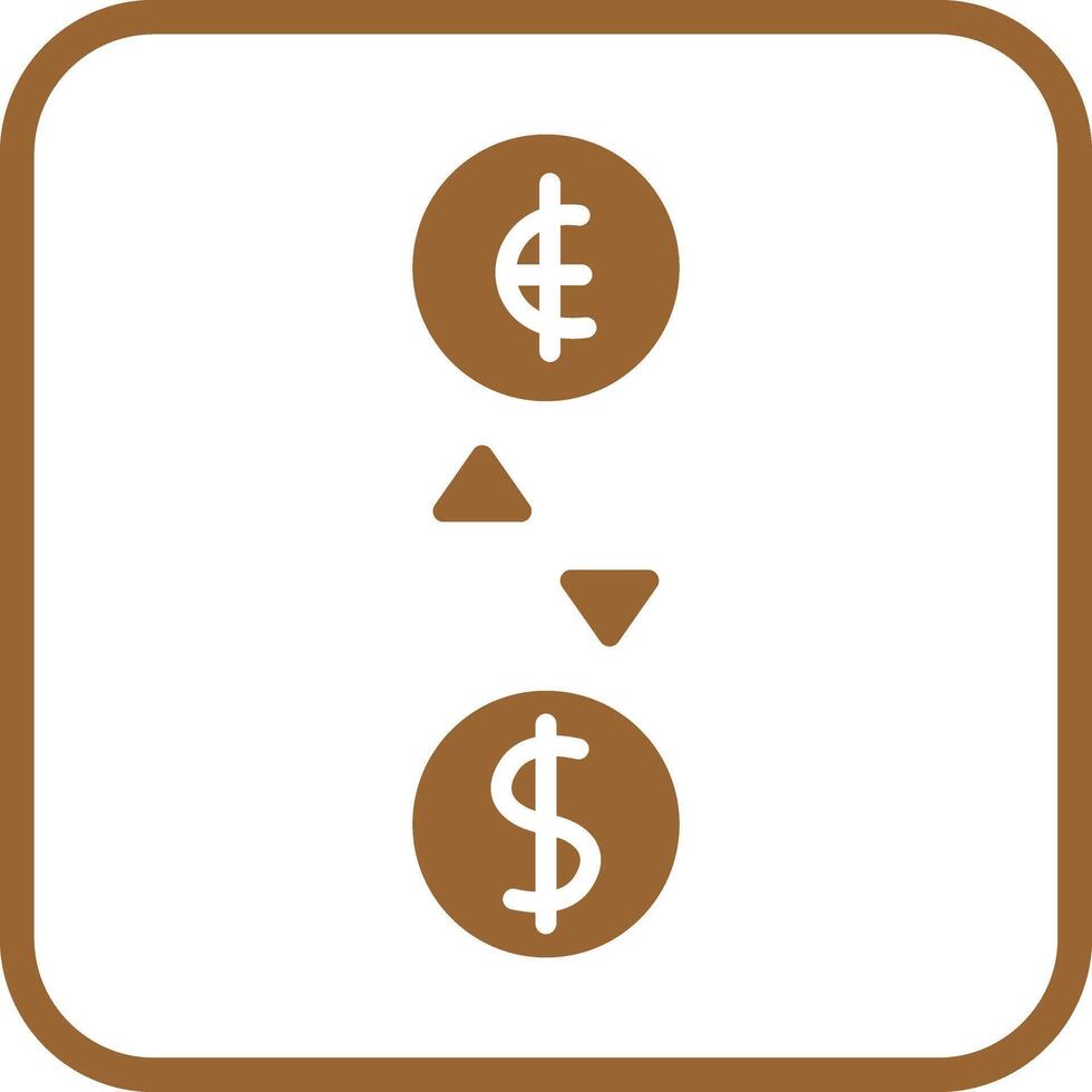 Currency Exchange Icon Design vector