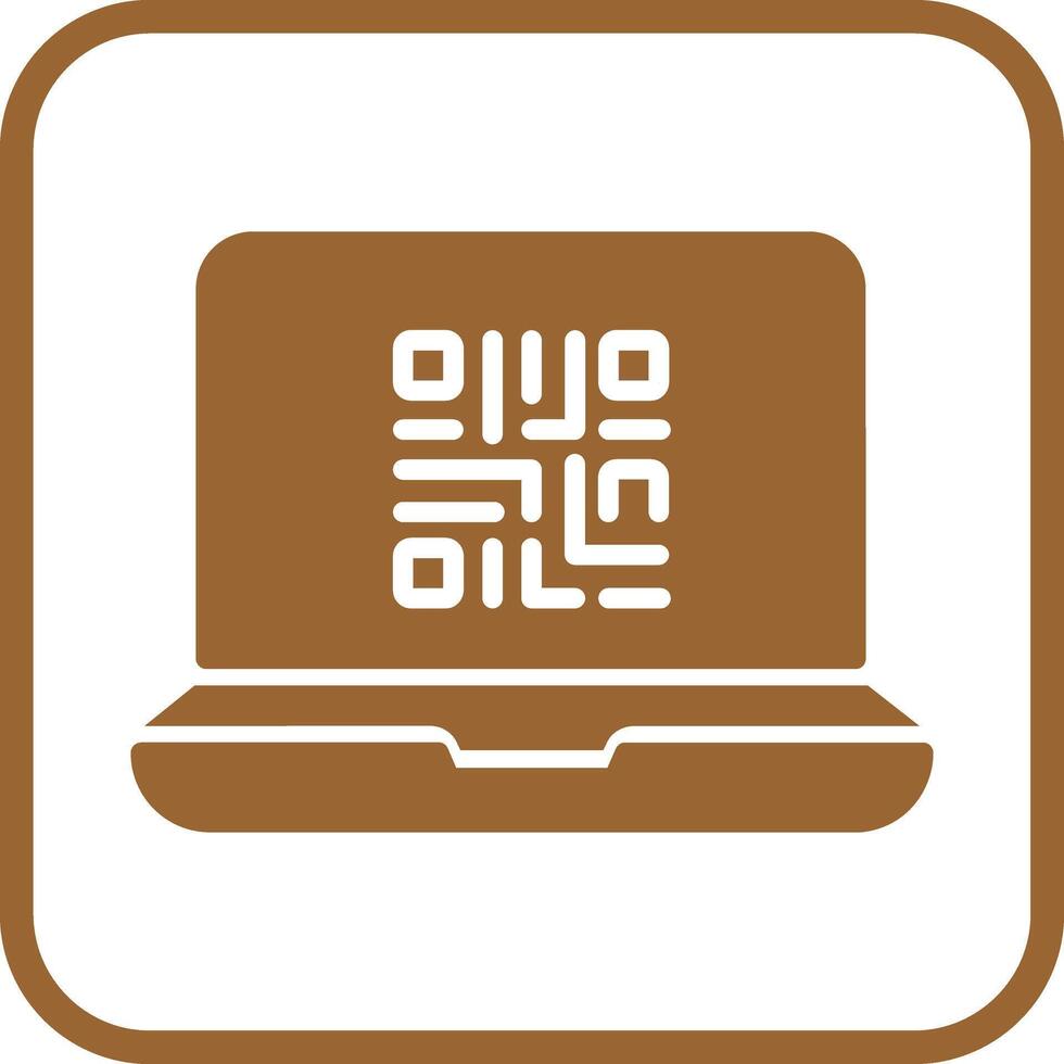 QR Code Scanner App Icon Design vector