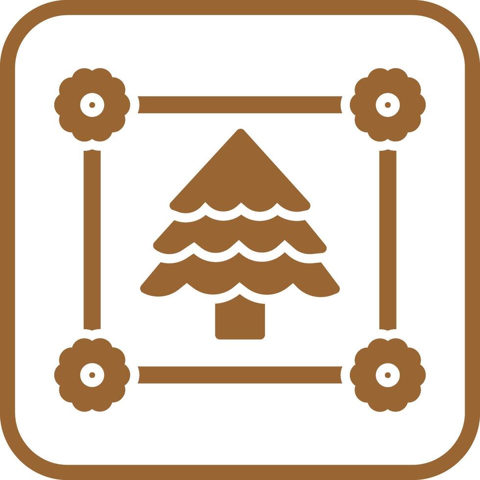 Christmas Card Icon Design vector