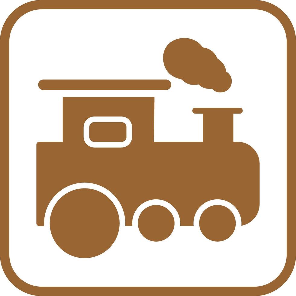 Train Icon Design vector