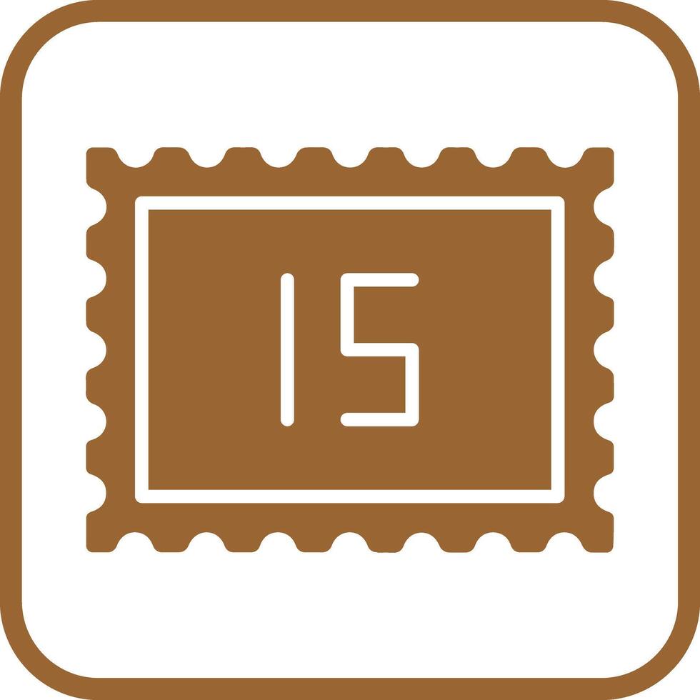 Postage Due Icon Design vector