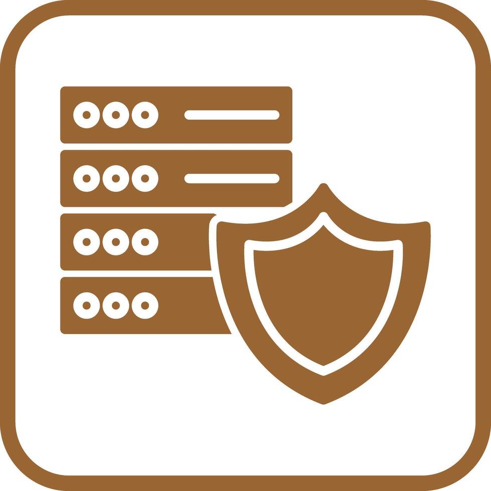 Data Protection Icon Design vector