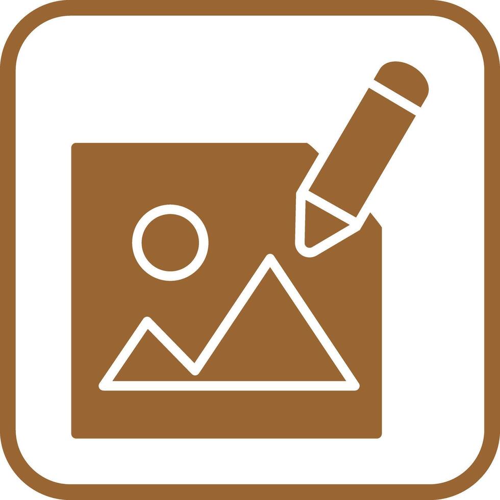 Photography Editing Icon Design vector