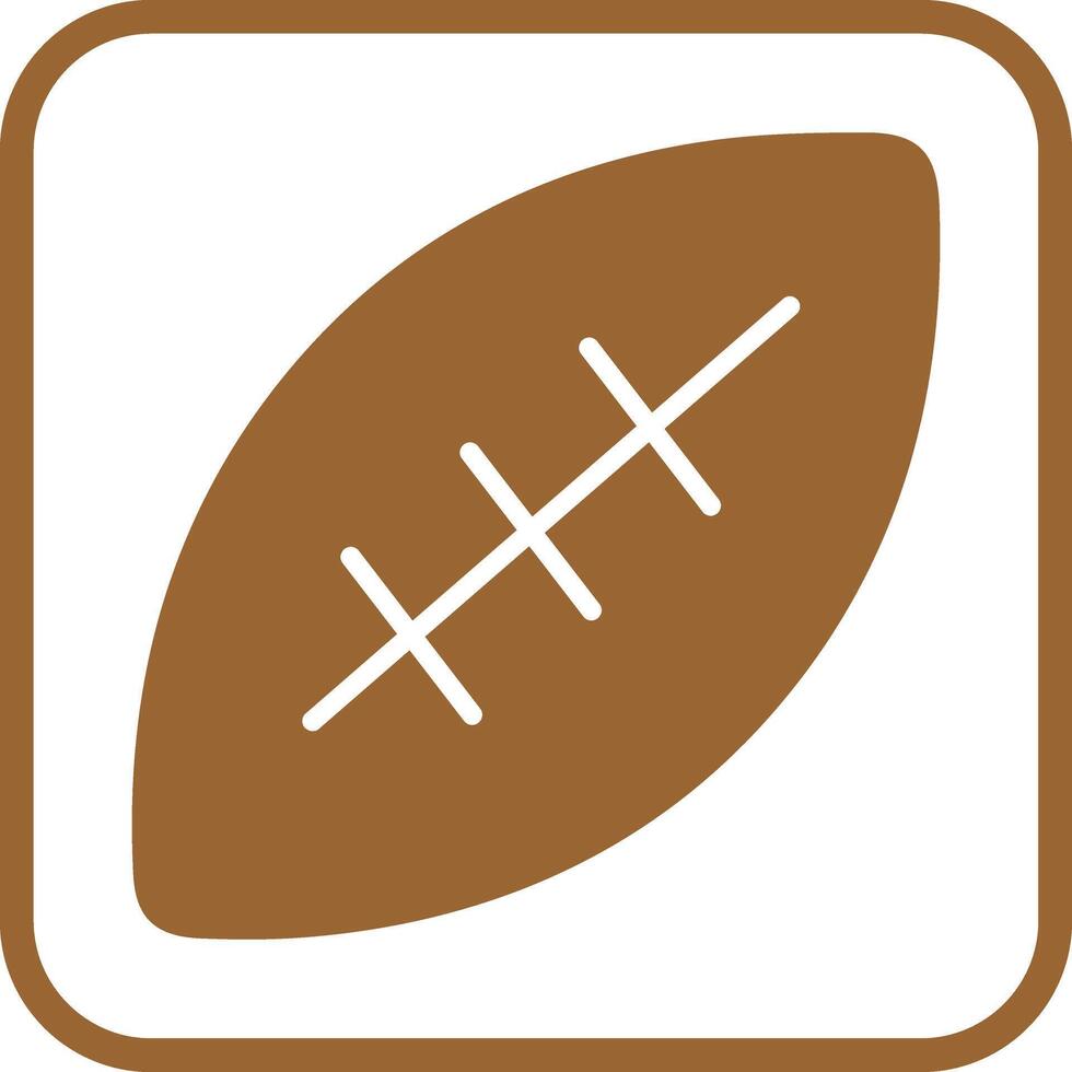 Rugby Icon Design vector