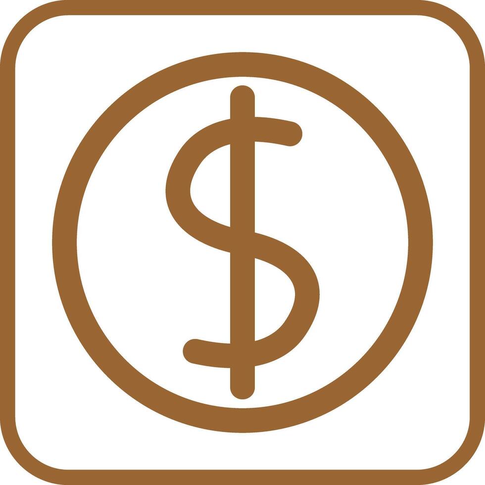 Dollar Icon Design vector