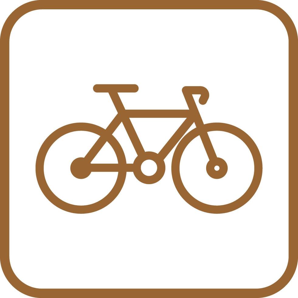 Bicyclist Icon Design vector