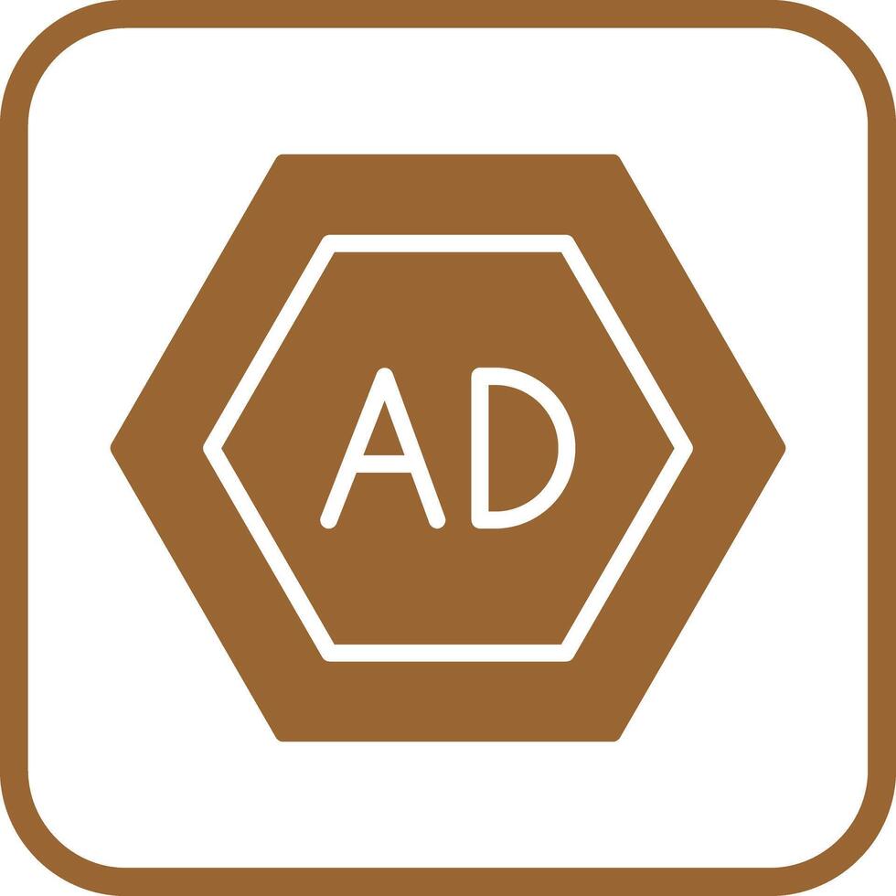 Ad Blocker Icon Design vector