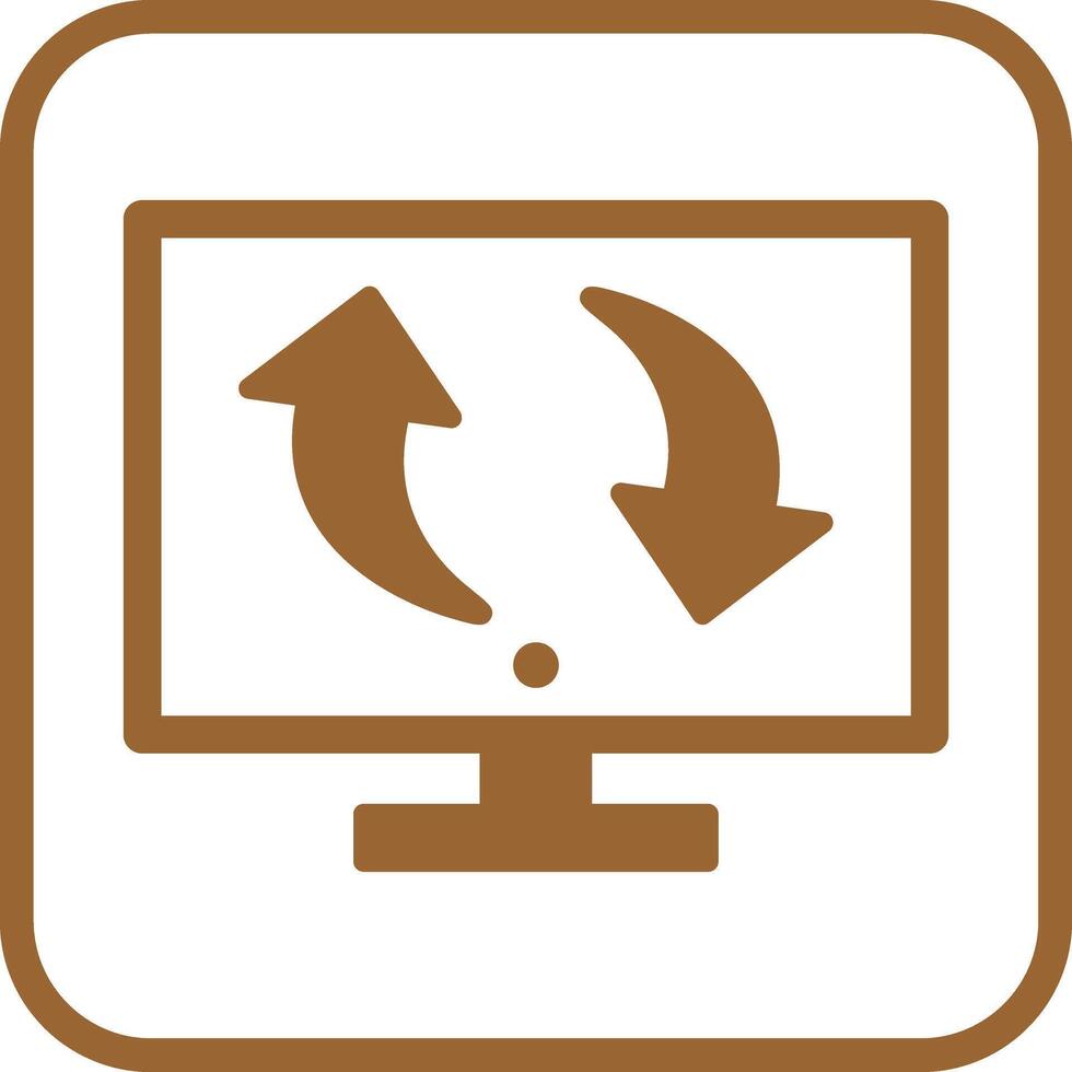 Migrate Icon Design vector