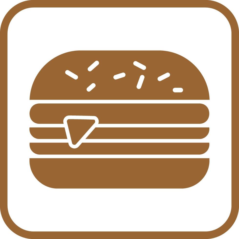 Burger Icon Design vector