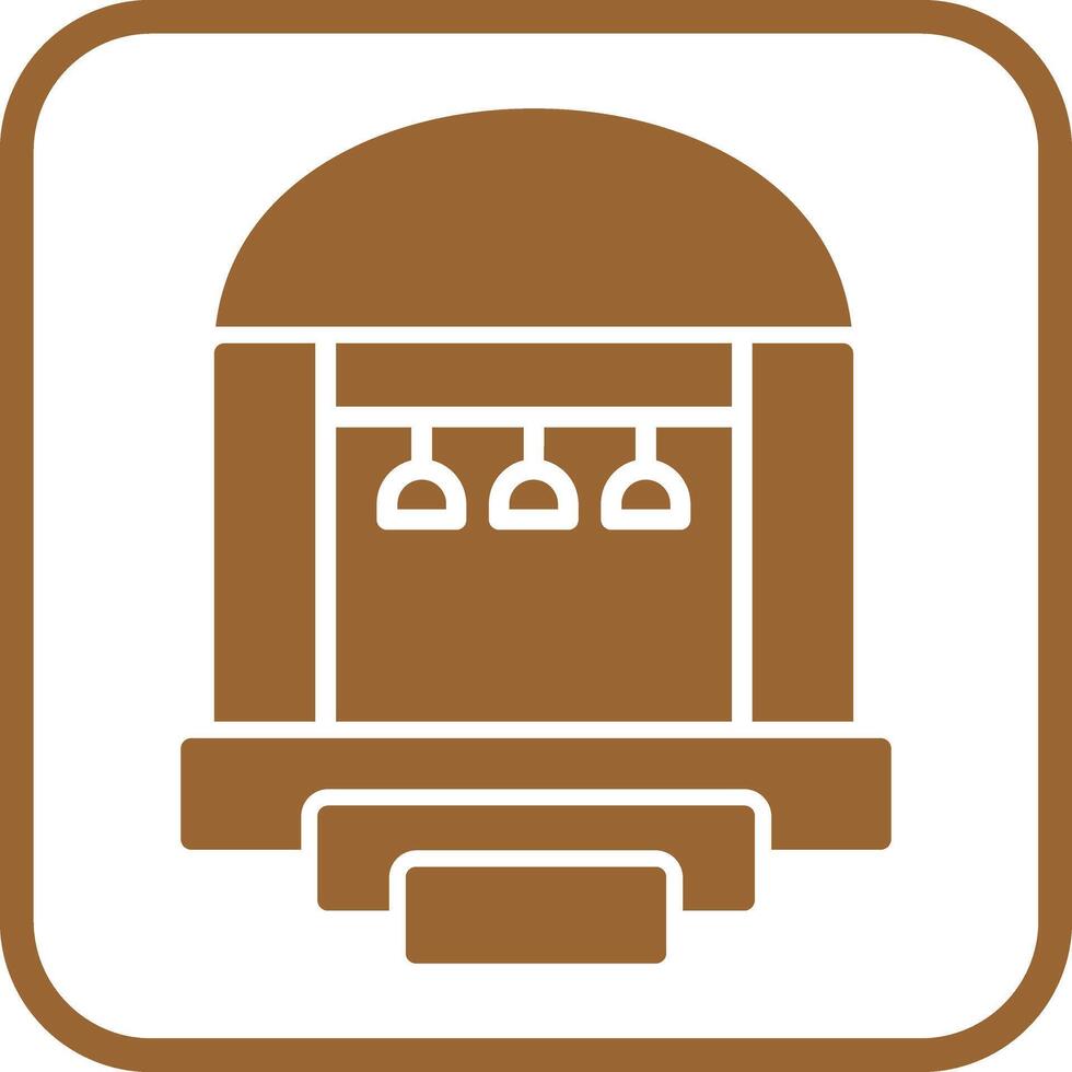 Party Venue Icon Design vector
