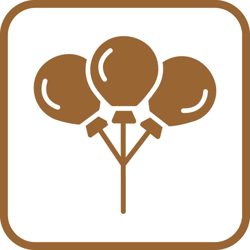 Balloons Icon Design vector