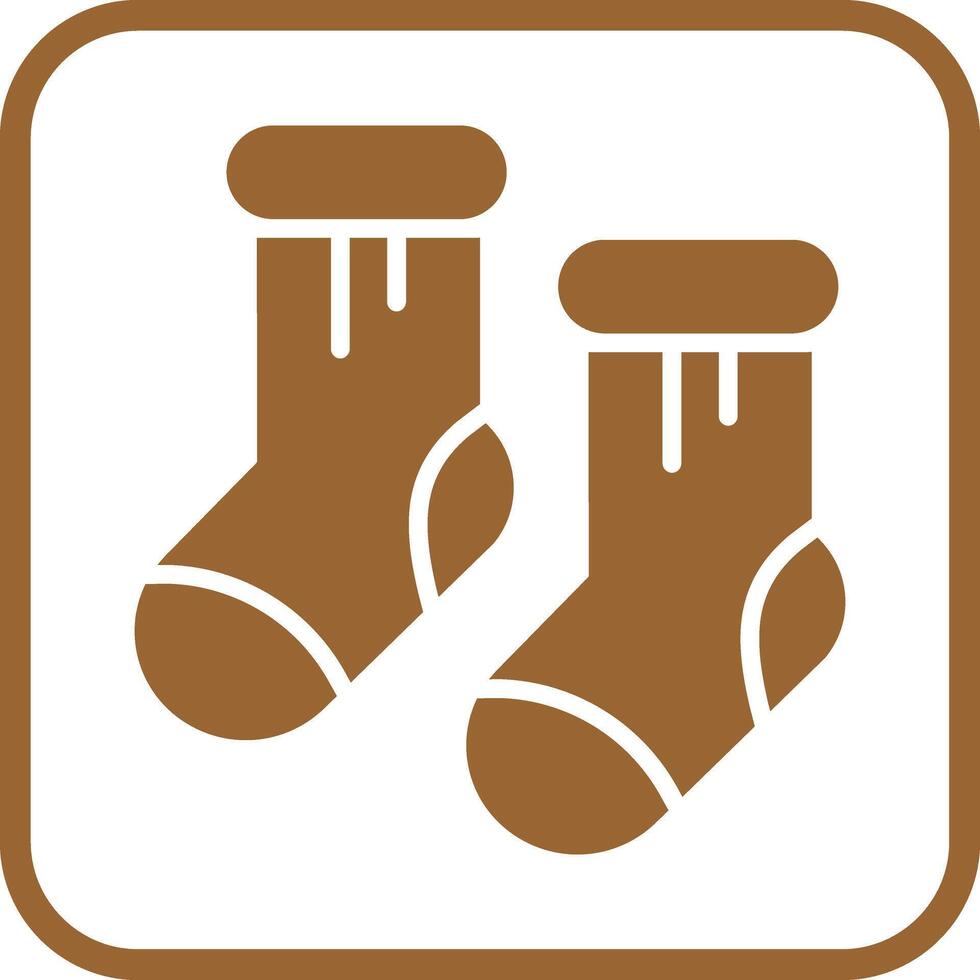 Little Socks Icon Design vector