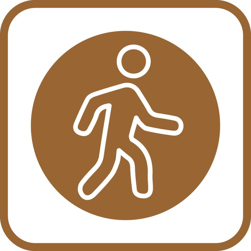 Person Walking Icon Design vector