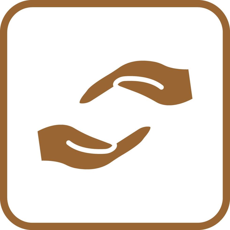 Supportive Hand Icon Design vector