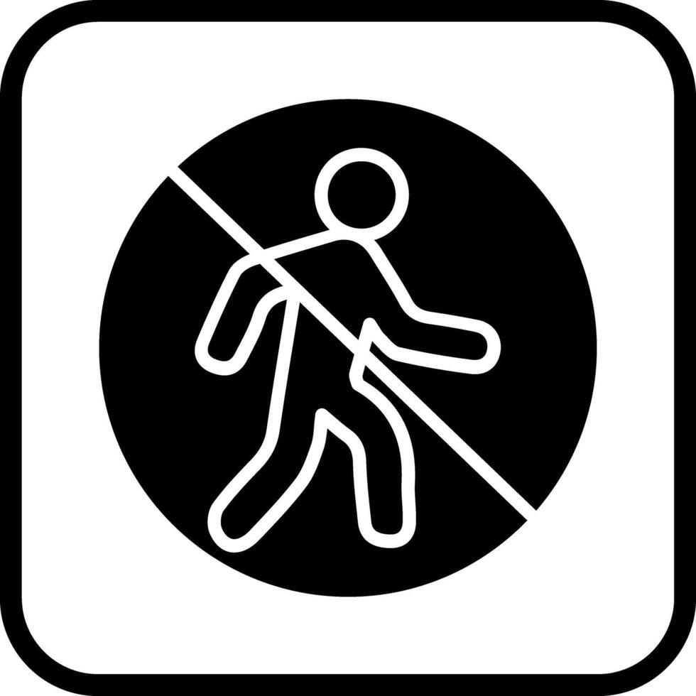 No Entry Sign Icon Design vector