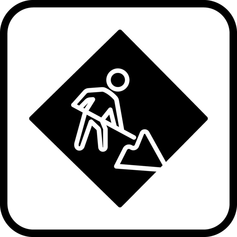 Construction Sign Icon Design vector