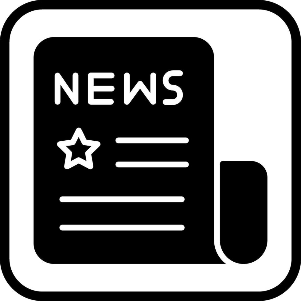 News Headlines Icon Design vector