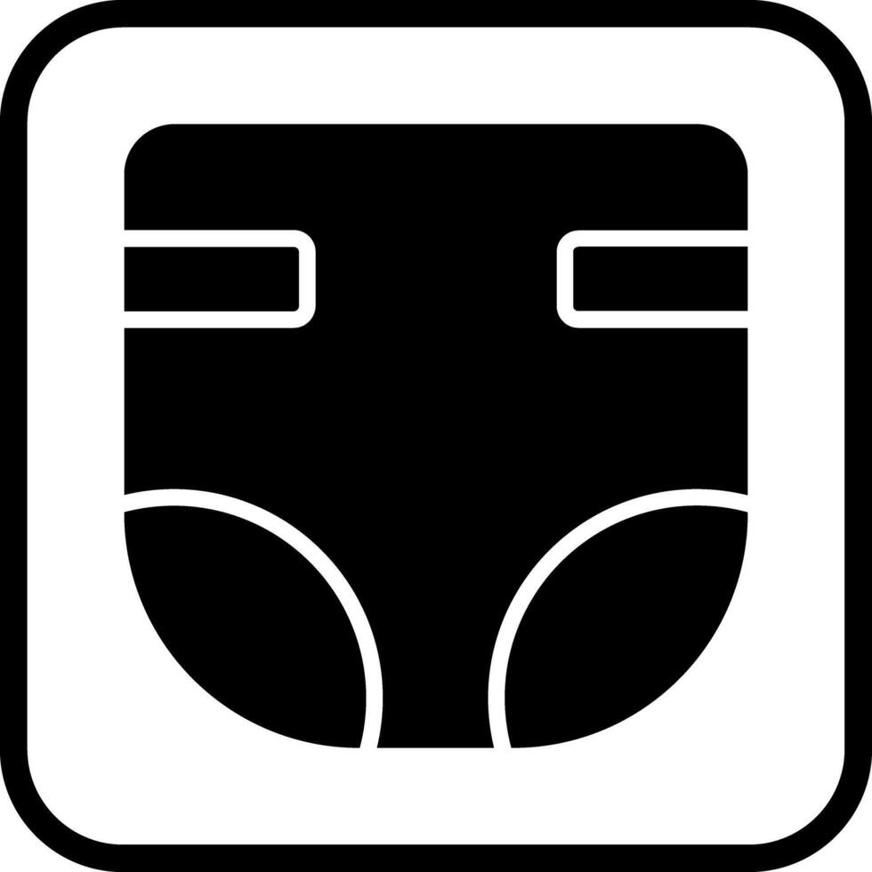 Diaper Changing Icon Design vector